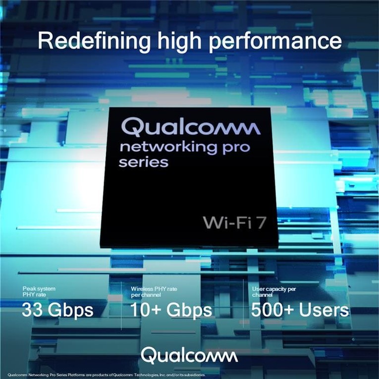 Qualcomm ra mắt Wi-Fi 7 Networking Pro.