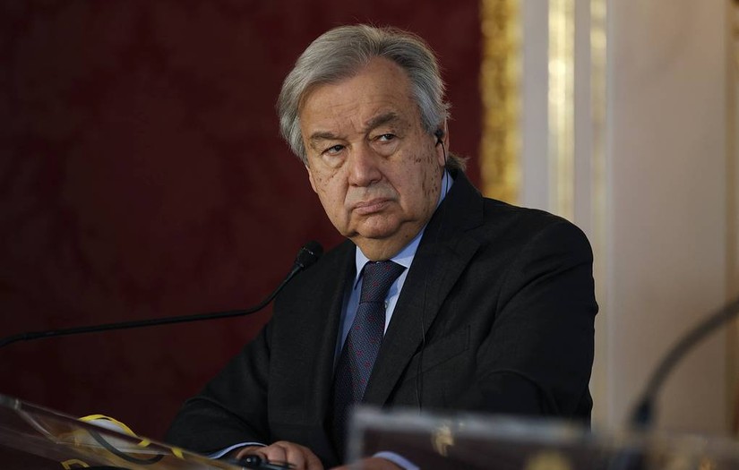 Tổng thư k&yacute; Li&ecirc;n Hợp Quốc Antonio Guterres. Ảnh: AP