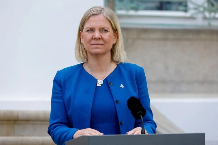 Thủ tướng Thụy Điển Magdalena Andersson. Ảnh: Reuters