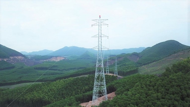 Dự &aacute;n Đường d&acirc;y 220kV Nậm M&ocirc; - Tương Dương. Nguồn: Năng lượng sạch Việt Nam