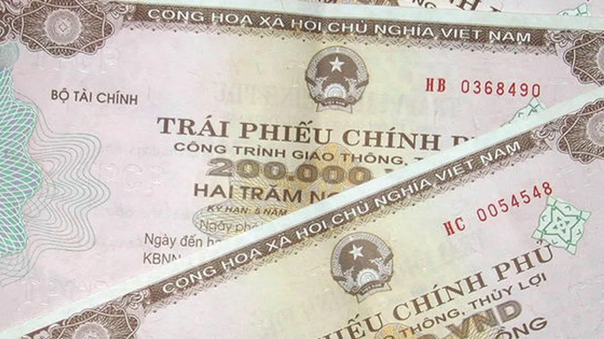 Huy động vốn qua trái phiếu Chính phủ 4 tháng đạt 35% kế hoạch năm