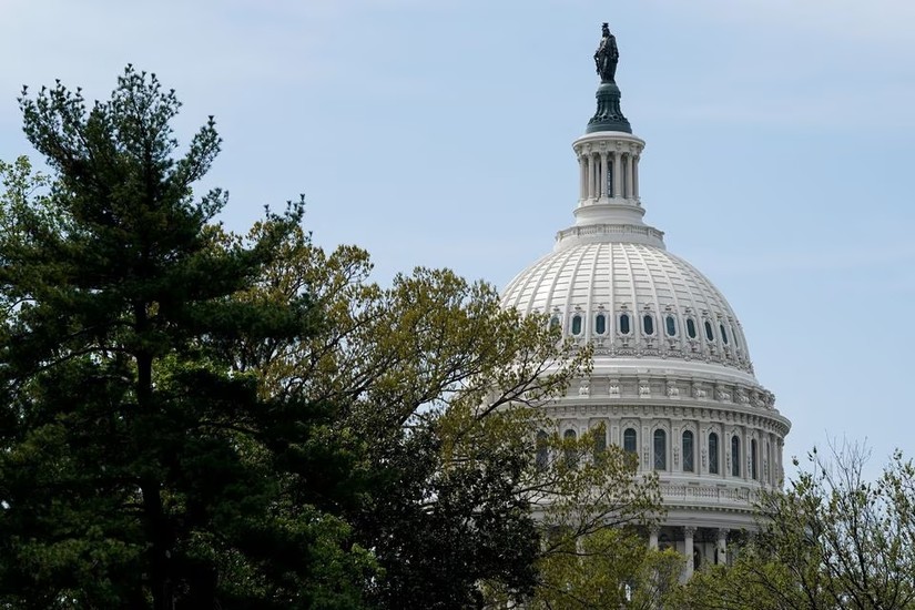 Điện Capitol - t&ograve;a nh&agrave; của Quốc hội Mỹ tại Washington. Ảnh: Reuters