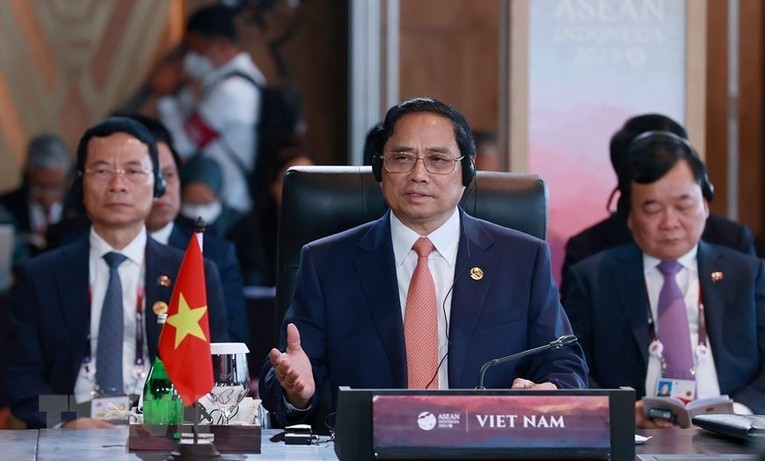 Hội nghị Cấp cao ASEAN 42: Một ASEAN tầm v&oacute;c, hết m&igrave;nh v&igrave; lợi &iacute;ch người d&acirc;n ảnh 3