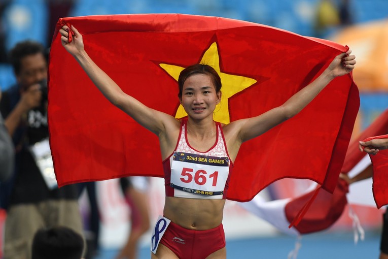 Nguyễn Thị Oanh để lại dấu ấn đặc biệt tại SEA Games 32.