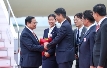 Thủ tướng Phạm Minh Chính bắt đầu dự Hội nghị Thượng đỉnh G7 tại Hiroshima