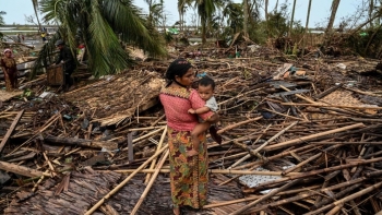 145 người thiệt mạng do bão Mocha ở Myanmar