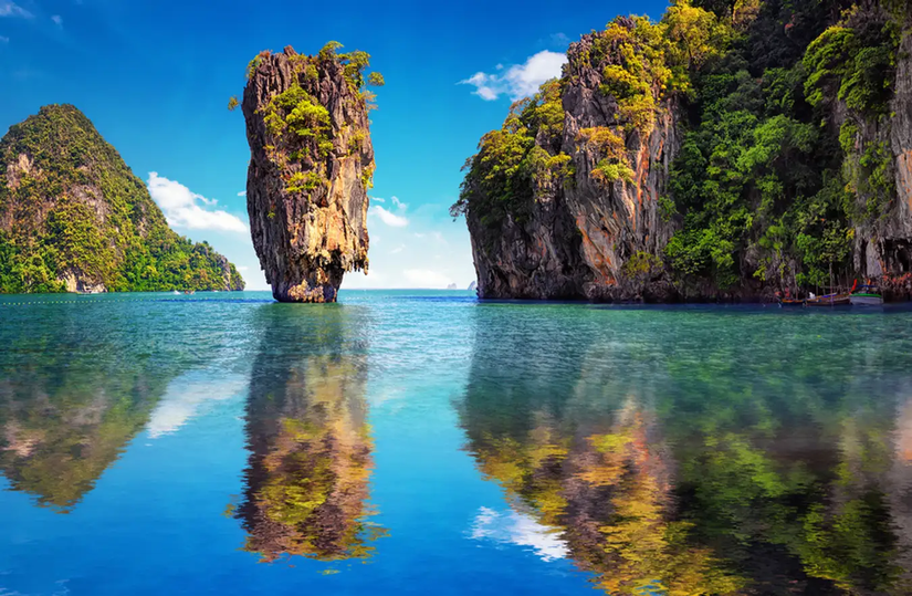 Vịnh Phang Nga, đảo Phuket, Th&aacute;i Lan.