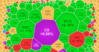 VN-Index chinh phục mốc 1.070 điểm, cổ phiếu xây dựng &apos;nổi sóng&apos;