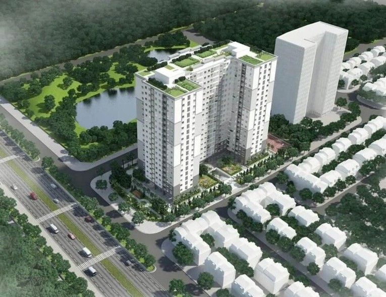 Phối cảnh Rice City Tố Hữu.