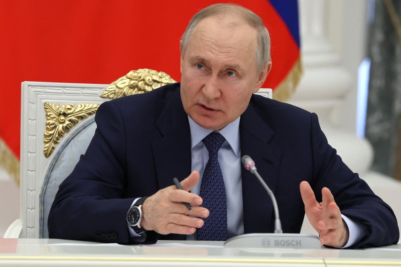 Tổng thống Nga Vladimir Putin. Ảnh: Reuters