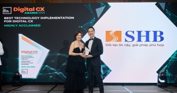 SHB giành cú đúp giải thưởng tại Digital CX Awards 2024