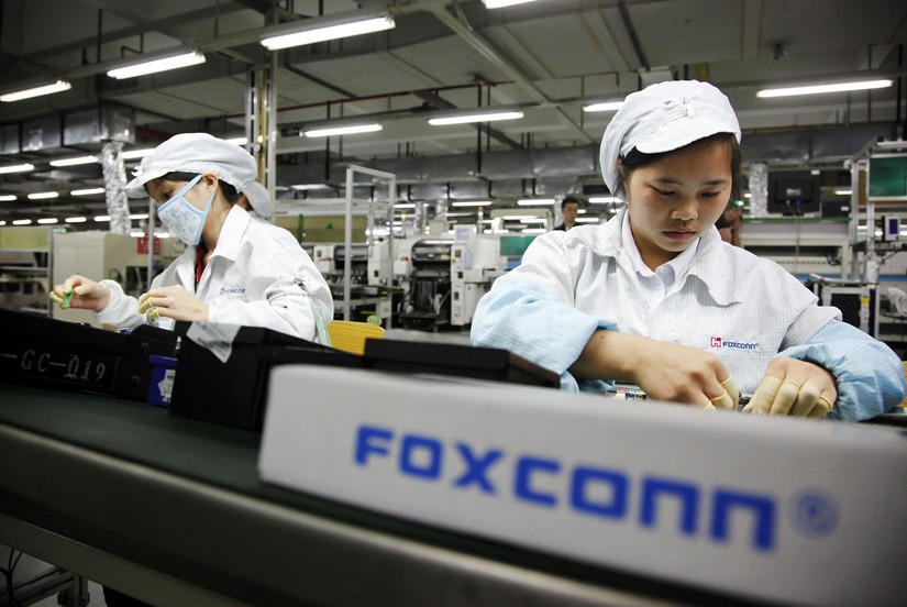 Foxconn đạt doanh thu kỷ lục trong th&aacute;ng 4