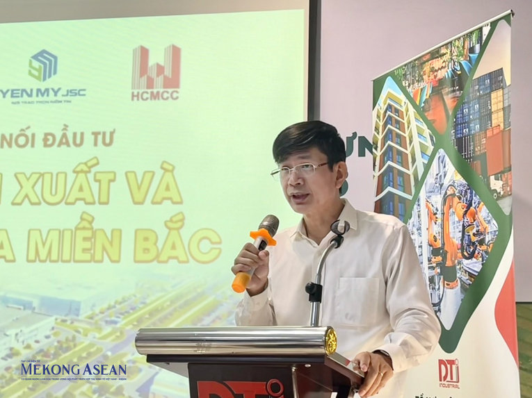 &Ocirc;ng Nguyễn Quốc Kh&aacute;nh, Chủ tịch CTCP Đầu tư v&agrave; Ph&acirc;n phối DTJ Group. Ảnh: Thảo Ng&acirc;n - Mekong ASEAN.