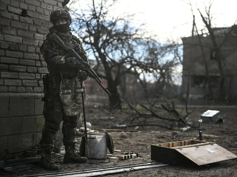 Bộ Quốc ph&ograve;ng Nga cho biết c&aacute;c lực lượng vũ trang của nước n&agrave;y đ&atilde; chiếm được l&agrave;ng Andreevka tại khu vực Donetsk. Ảnh: Sputnik