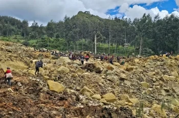 Lở đất chôn vùi hơn 300 người tại Papua New Guinea