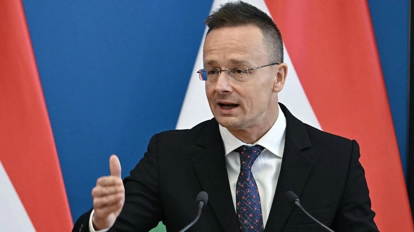 Ngoại trưởng Hungary Peter Szijjarto. Ảnh: RT