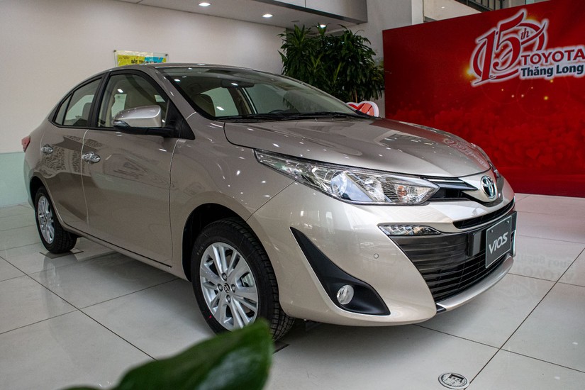 Toyota Vios được t&igrave;m kiếm nhiều nhất trong 3 th&aacute;ng đầu năm 2024. Ảnh: Oto.com.vn.