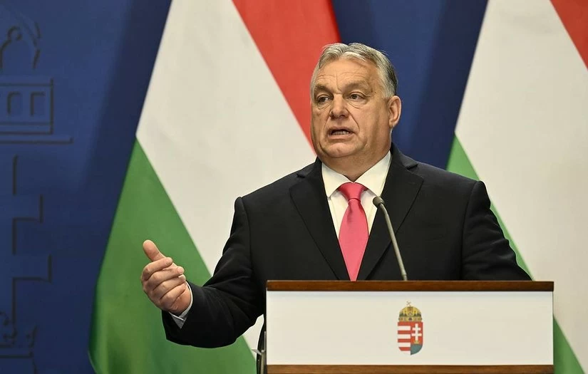 Thủ tướng Hungary Viktor Orban. Ảnh: AP