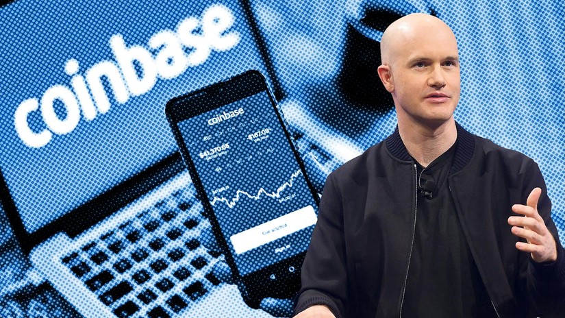 Coinbase, s&agrave;n giao dịch tiền ảo lớn nhất tại Mỹ.