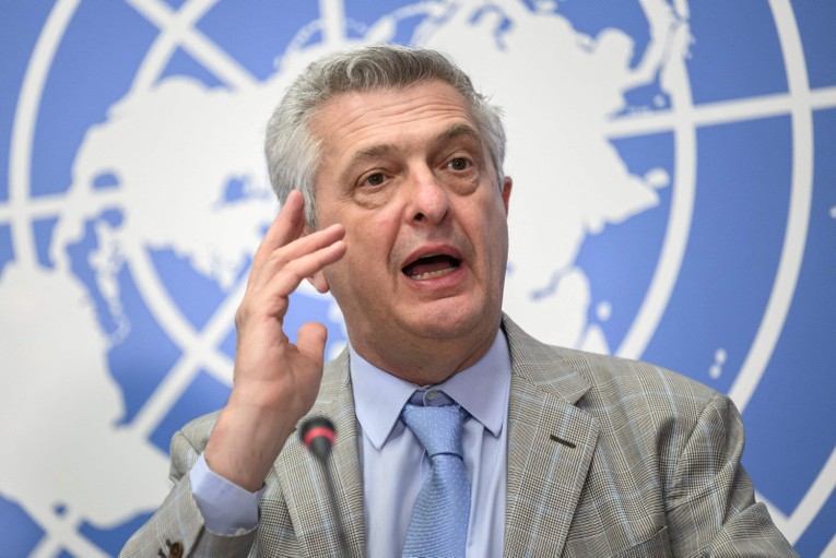 Người đứng đầu Cao ủy Li&ecirc;n Hợp Quốc về người tị nạn (UNHCR) Filippo Grandi. Ảnh: Anews