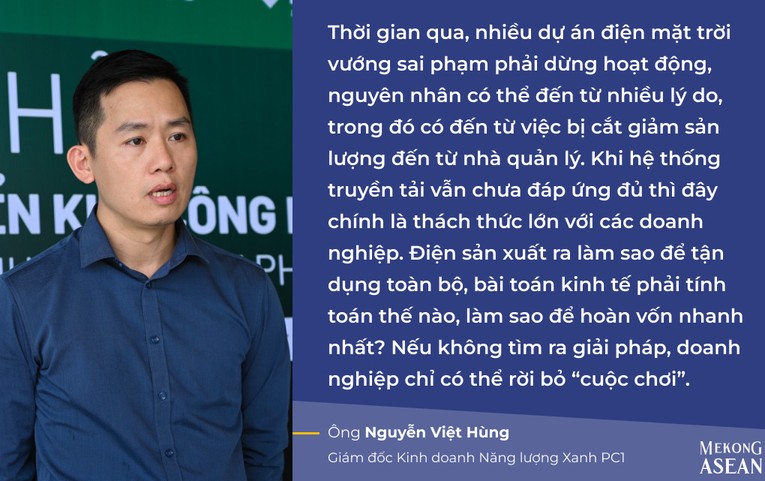 Năng lượng tái tạo là ‘cuộc chơi’ của những đơn vị chuyên nghiệp