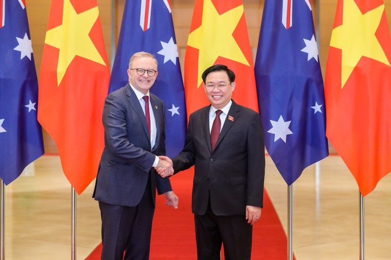 Tổng B&iacute; thư Nguyễn Ph&uacute; Trọng tiếp Thủ tướng Australia Anthony Albanese ảnh 3