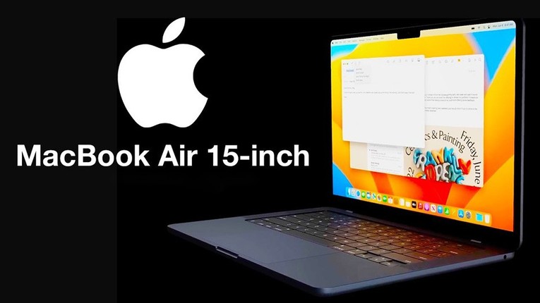 MacBook Air 15 inch sử dụng chip M2.