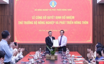 Bộ Nông nghiệp và Phát triển nông thôn chính thức có tân thứ trưởng