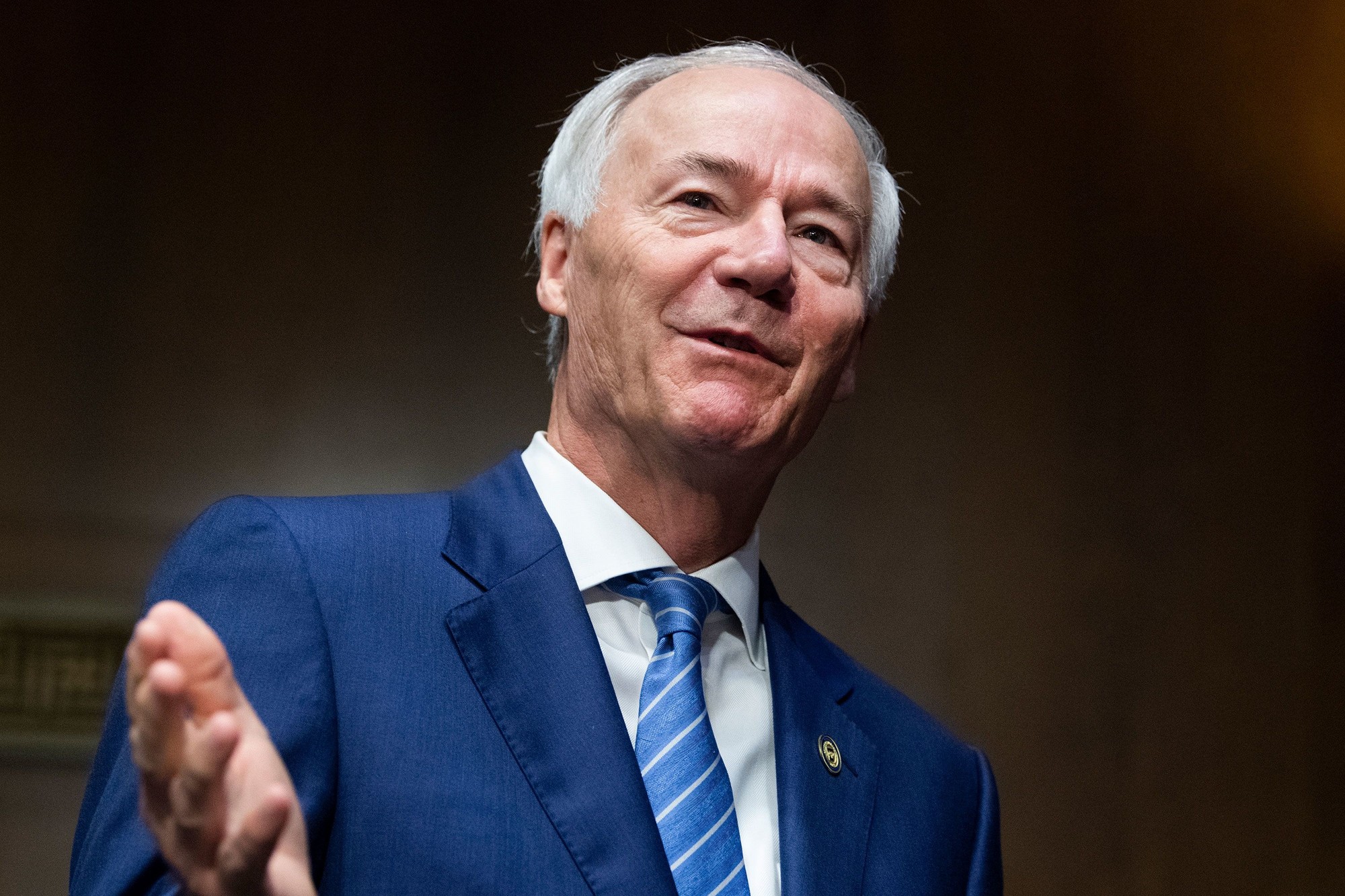 &Ocirc;ng Asa Hutchinson l&agrave; cựu thống đốc bang Arkansas. Ảnh: Getty Images