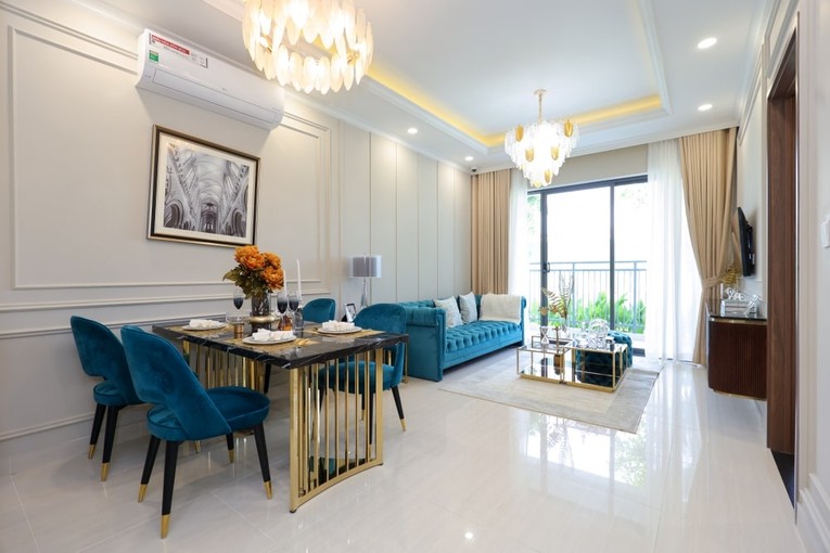 Căn hộ 2 ph&ograve;ng ngủ dự &aacute;n Hanoi Melody Residences. Ảnh: PropertyX