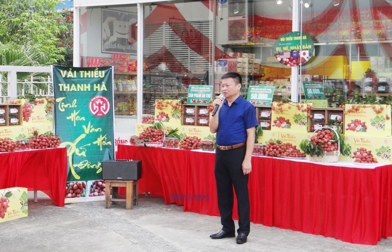 &Ocirc;ng Nguyễn Văn Đức, Ph&oacute; Gi&aacute;m đốc Sở N&ocirc;ng nghiệp v&agrave; Ph&aacute;t triển n&ocirc;ng th&ocirc;n tỉnh Quảng Ninh ph&aacute;t biểu.