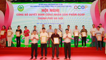 Hà Nội có thêm 518 sản phẩm OCOP