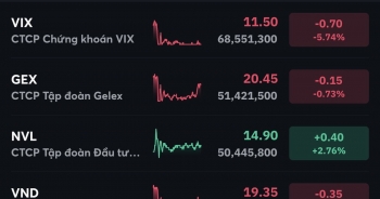 VIX khớp lệnh gần 70 triệu đơn vị, cổ phiếu của Nhựa Bình Minh lập đỉnh mới