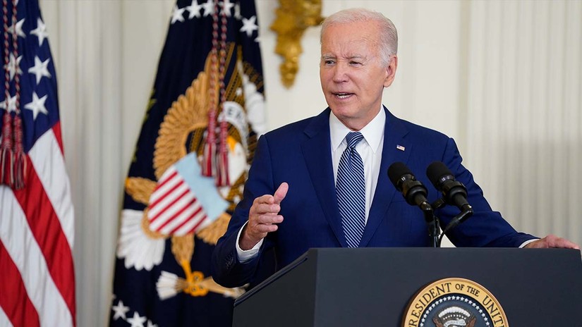 Tổng thống Mỹ Joe Biden. Ảnh: AP