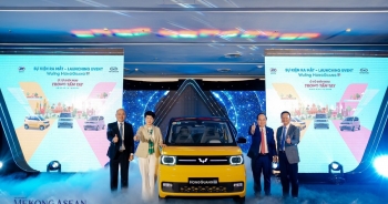 Ô tô điện Wuling HongGuang ra mắt tại Việt Nam &apos;sạc dễ như điện thoại&apos;