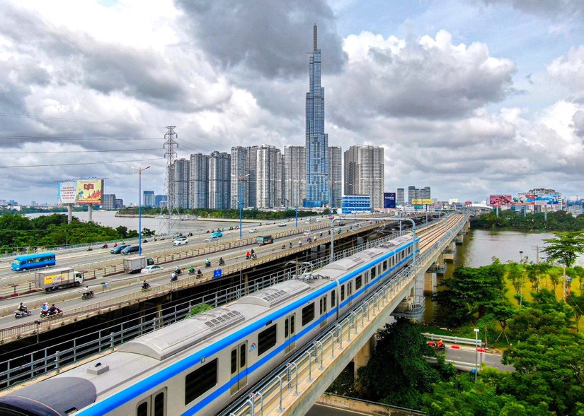 Metro TP HCM. Nguồn: Ban quản l&yacute; Đường sắt đ&ocirc; thị TP HCM (MAUR).