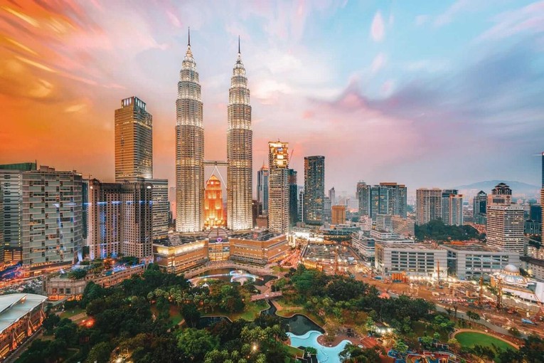 Một g&oacute;c th&agrave;nh phố Kuala Lumpur. Ảnh: shutterstock.