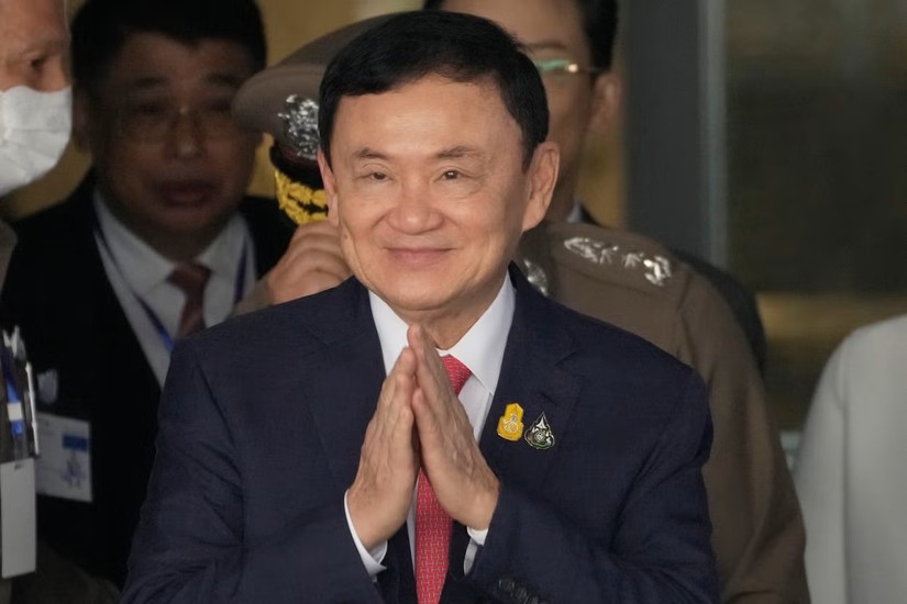 Cựu Thủ tướng Th&aacute;i Lan Thaksin Shinawatra. Ảnh: AP