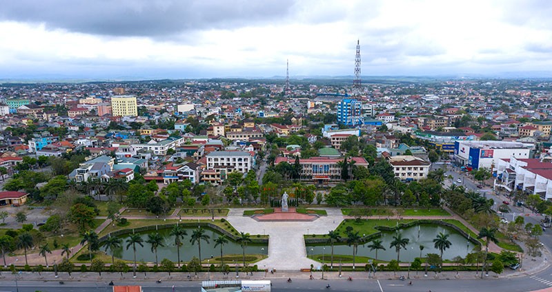 Một g&oacute;c TP Đ&ocirc;ng H&agrave;, tỉnh Quảng Trị. Ảnh: Quangtri.gov.