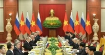 Tổng Bí thư Nguyễn Phú Trọng hội đàm với Tổng thống Nga Putin