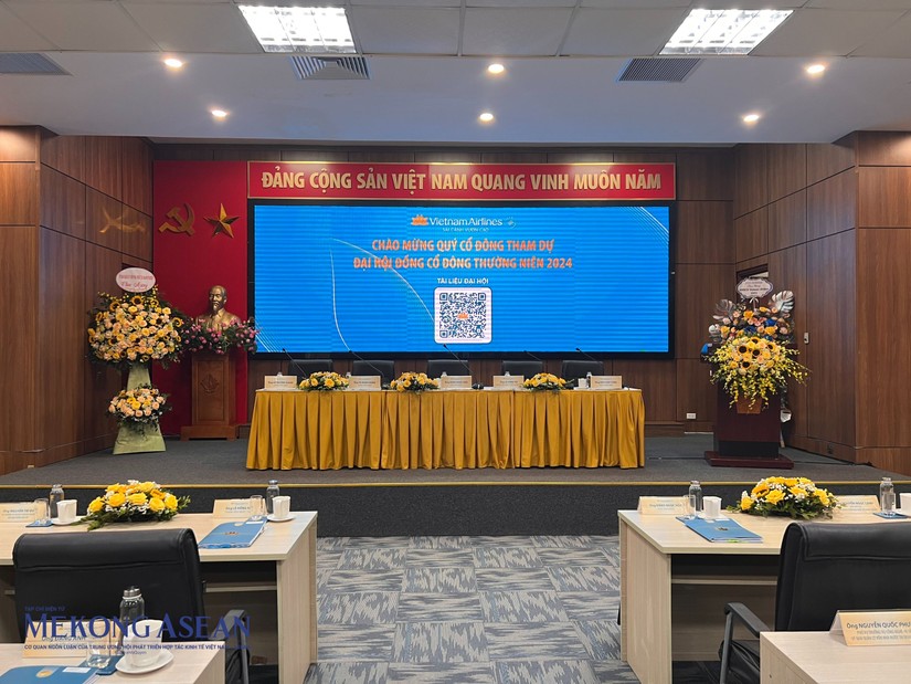 ĐHĐCĐ Vietnam Airlines. Ảnh: Minh Phong - Mekong ASEAN