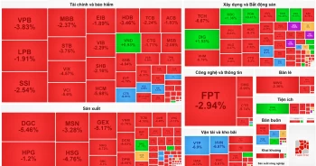 Bán tháo trên diện rộng, VN-Index ‘rơi tự do’ trong phiên giao dịch tỷ USD