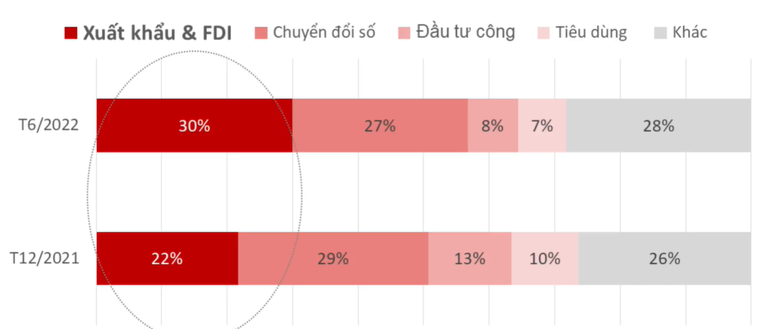 Tỷ trọng ph&acirc;n bổ đầu tư của VESAF.