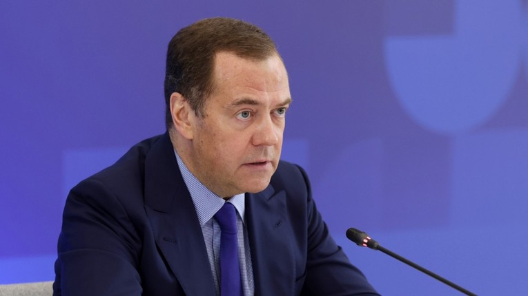 Ph&oacute; chủ tịch Hội đồng An ninh Quốc gia Nga Dmitry Medvedev. Ảnh: RT