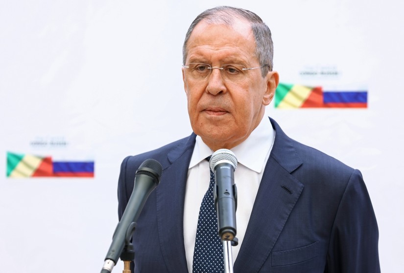 Ngoại trưởng Nga Sergey Lavrov. Ảnh: AFP