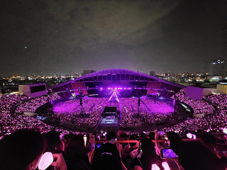 Concert của Blackpink tại Rajamangala Stadium (Th&aacute;i Lan) qu&ecirc; hương của Lisa - th&agrave;nh vi&ecirc;n thuộc BlackPink.