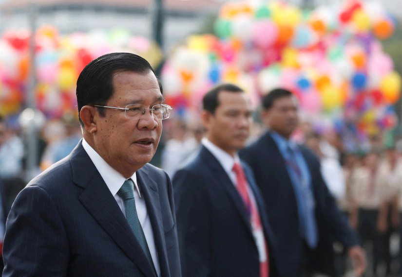 Thủ tướng Campuchia Hun Sen. Ảnh: Reuters