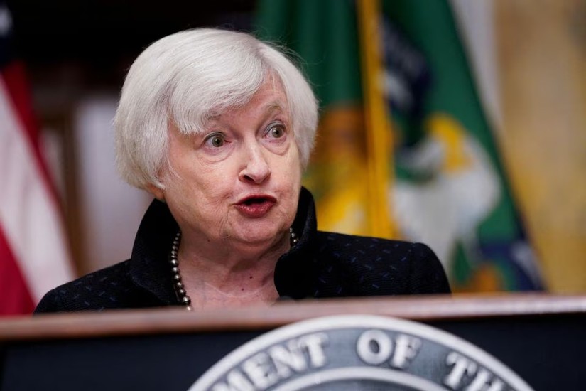 Bộ trưởng T&agrave;i ch&iacute;nh Mỹ Janet Yellen. Ảnh: Reuters