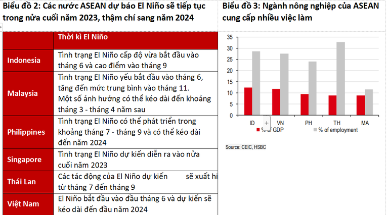 HSBC: Nhiều lĩnh vực của ASEAN sắp phải chịu ảnh hưởng trực tiếp từ El Nino ảnh 1
