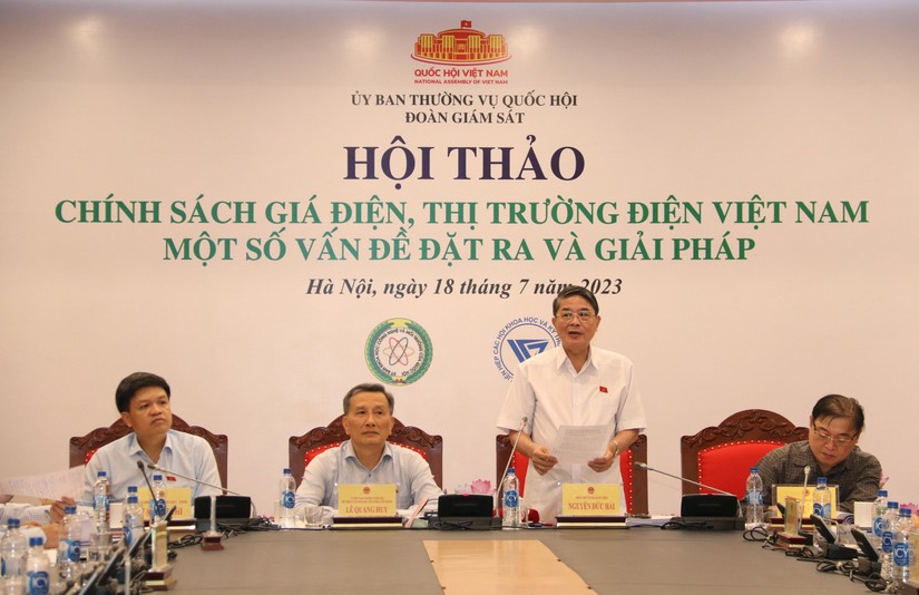 Ph&oacute; Chủ tịch Quốc hội Nguyễn Đức Hải ph&aacute;t biểu tại Hội thảo - Ảnh: quochoi.vn